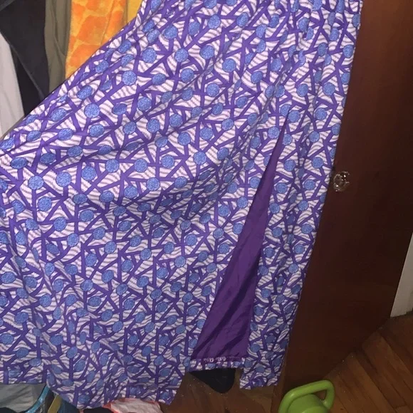 Vintage Avon hand sewn from pattern 60-70s patterned maxi dress size Small-Med - Picture 8 of 12